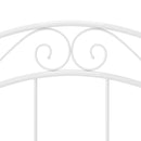 vidaXL fehér fém ágykeret 100 x 200 cm