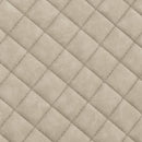 vidaXL világosszürke konzolos műbőr szék