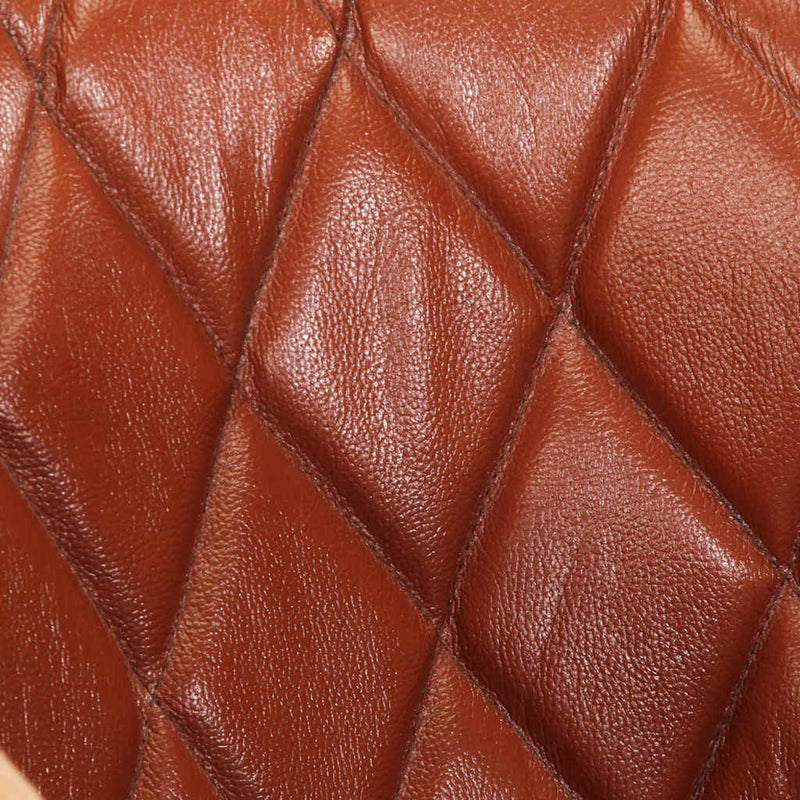 vidaXL barna valódi bőr és tömör mangófa kagylófotel