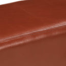 vidaXL barna valódi bőr és tömör akácfa tornapad 160 cm