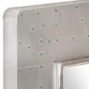 vidaXL fém repülős tükör 50 x 50 cm