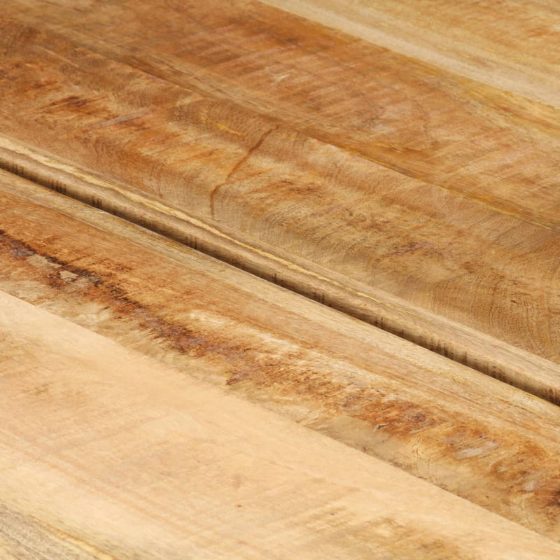 vidaXL tömör mangófa dohányzóasztal 142 x 90 x 42 cm