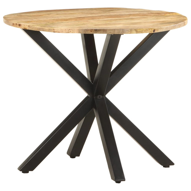 vidaXL tömör mangófa kisasztal 68 x 68 x 56 cm