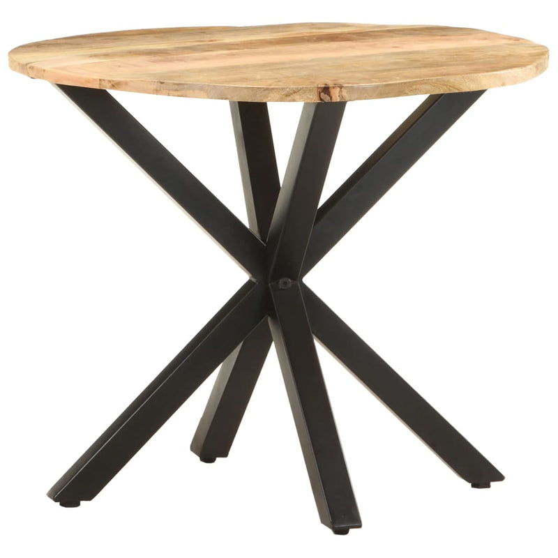 vidaXL tömör mangófa kisasztal 68 x 68 x 56 cm