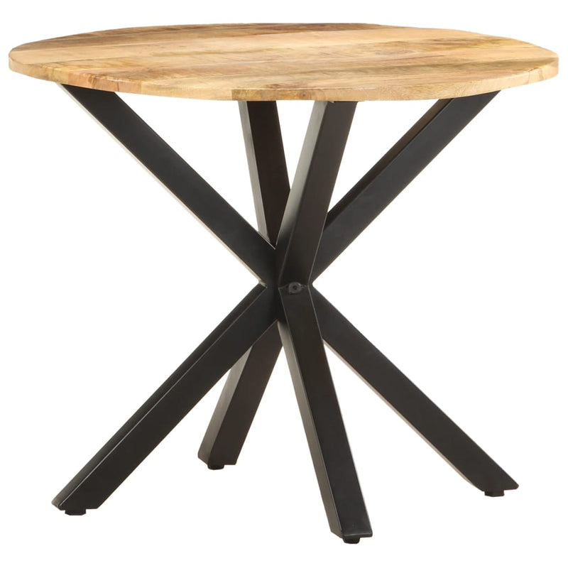vidaXL tömör mangófa kisasztal 68 x 68 x 56 cm