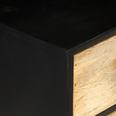 vidaXL tömör mangófa tálalószekrény 110 x 33 x 64 cm
