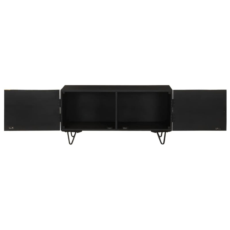 vidaXL tömör mangófa dohányzóasztal 90 x 50 x 45 cm
