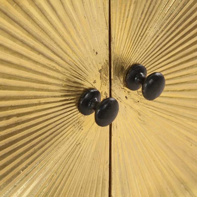 vidaXL tömör mangófa dohányzóasztal 90 x 50 x 45 cm