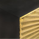 vidaXL tömör mangófa dohányzóasztal 90 x 50 x 45 cm