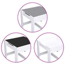 vidaXL fehér MDF gyerekasztal két székkel