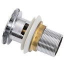 vidaXL króm nyomógombos leeresztőszelep túlfolyóval 6,4x6,4x9,1 cm