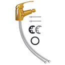 vidaXL aranyszínű fürdőszoba bidé csaptelep 13 x 12 cm