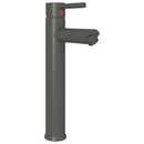 vidaXL szürke fürdőszobai keverős csaptelep 12 x 30 cm