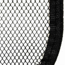 vidaXL fekete összecsukható kutyakennel hordtáskával 110 x 110 x 58 cm