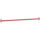 vidaXL 2 db piros acél húzódzkodó rúd 125 cm