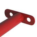 vidaXL 2 db piros acél húzódzkodó rúd 125 cm