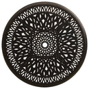 vidaXL bronzszínű öntött alumínium kerti asztal 90 x 90 x 74 cm