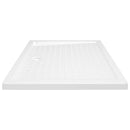 vidaXL fehér pettyes ABS zuhanytálca 80 x 100 x 4 cm