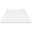 vidaXL fehér pettyes ABS zuhanytálca 70 x 100 x 4 cm