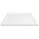 vidaXL négyzet alakú ABS zuhanytálca 90 x 90 cm