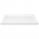 vidaXL téglalap alakú fehér ABS zuhanytálca 70 x 100 cm