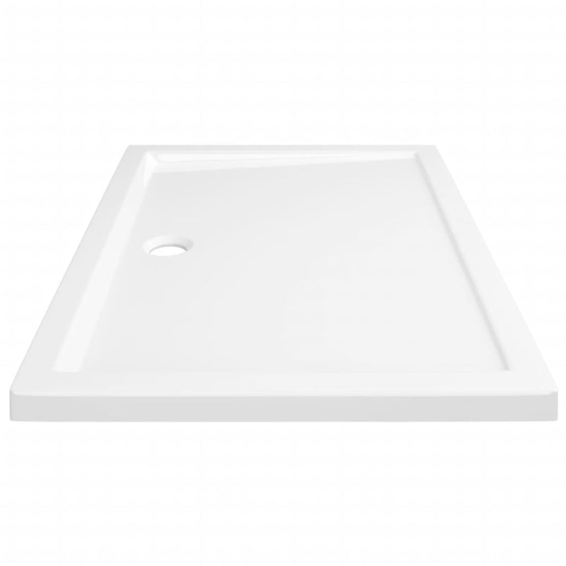 vidaXL téglalap alakú fehér ABS zuhanytálca 70 x 100 cm