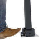 vidaXL antracitszürke vas napellenzőrúdszett 450 x 245 cm