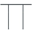 vidaXL antracitszürke vas napellenzőrúdszett 300 x 245 cm