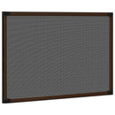 vidaXL barna lehúzható ablakszúnyogháló 70 x 150 cm