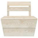 vidaXL impregnált lucfenyő elemes raklap középső kanapé