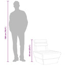 vidaXL impregnált lucfenyő elemes raklap középső kanapé