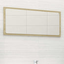 vidaXL sonoma tölgy színű forgácslap fürdőszobatükör 80 x 1,5 x 37 cm