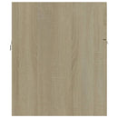 vidaXL sonoma tölgy színű szerelt fa mosdószekrény 90 x 38,5 x 46 cm