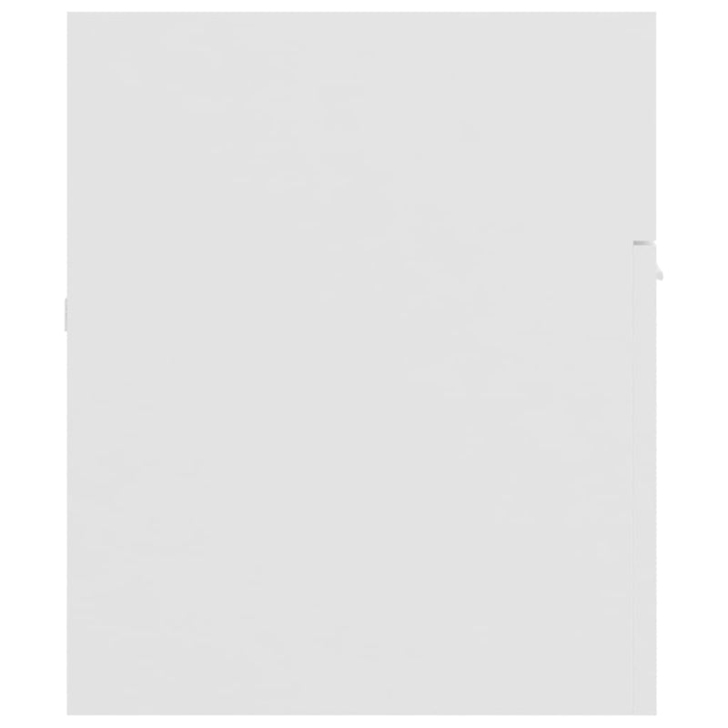 vidaXL fehér szerelt fa mosdószekrény 100 x 38,5 x 46 cm
