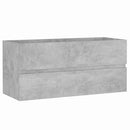 vidaXL betonszürke szerelt fa mosdószekrény 100 x 38,5 x 45 cm