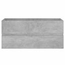 vidaXL betonszürke szerelt fa mosdószekrény 100 x 38,5 x 45 cm
