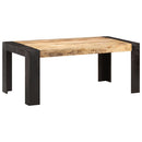 vidaXL tömör mangófa étkezőasztal 180 x 90 x 76 cm