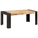 vidaXL tömör mangófa étkezőasztal 180 x 90 x 76 cm