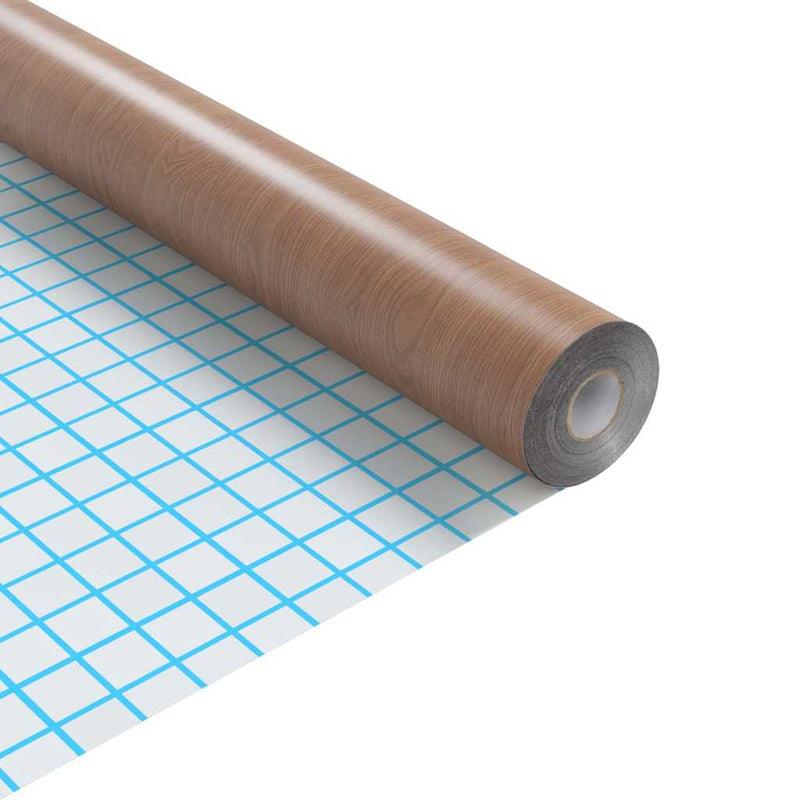 vidaXL világos tölgyszínű öntapadó PVC bútorfólia 500 x 90 cm