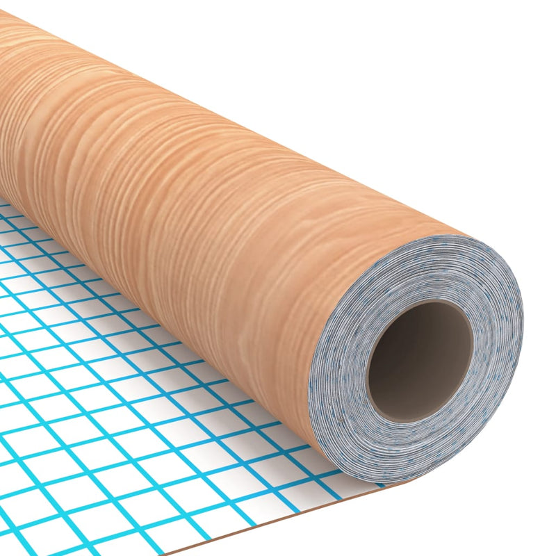vidaXL juharszínű öntapadó PVC bútorfólia 500 x 90 cm