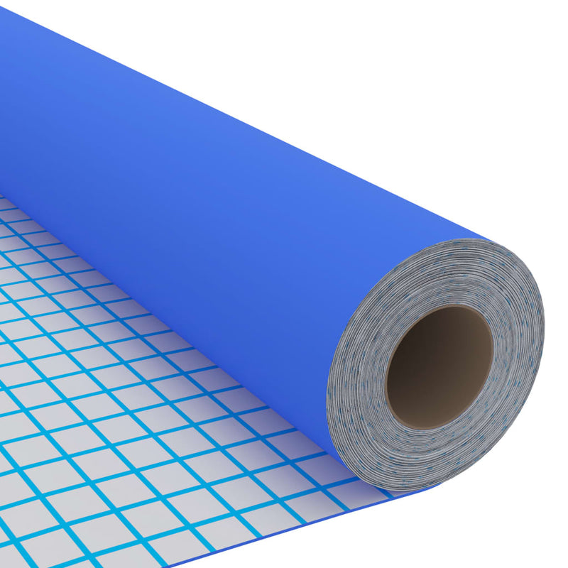 vidaXL magasfényű kék öntapadó PVC bútorfólia 500 x 90 cm