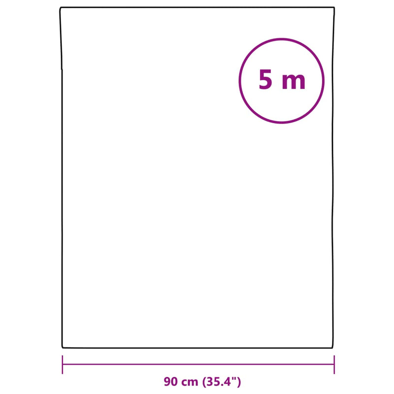 vidaXL magasfényű ezüst öntapadó PVC bútorfólia 500 x 90 cm