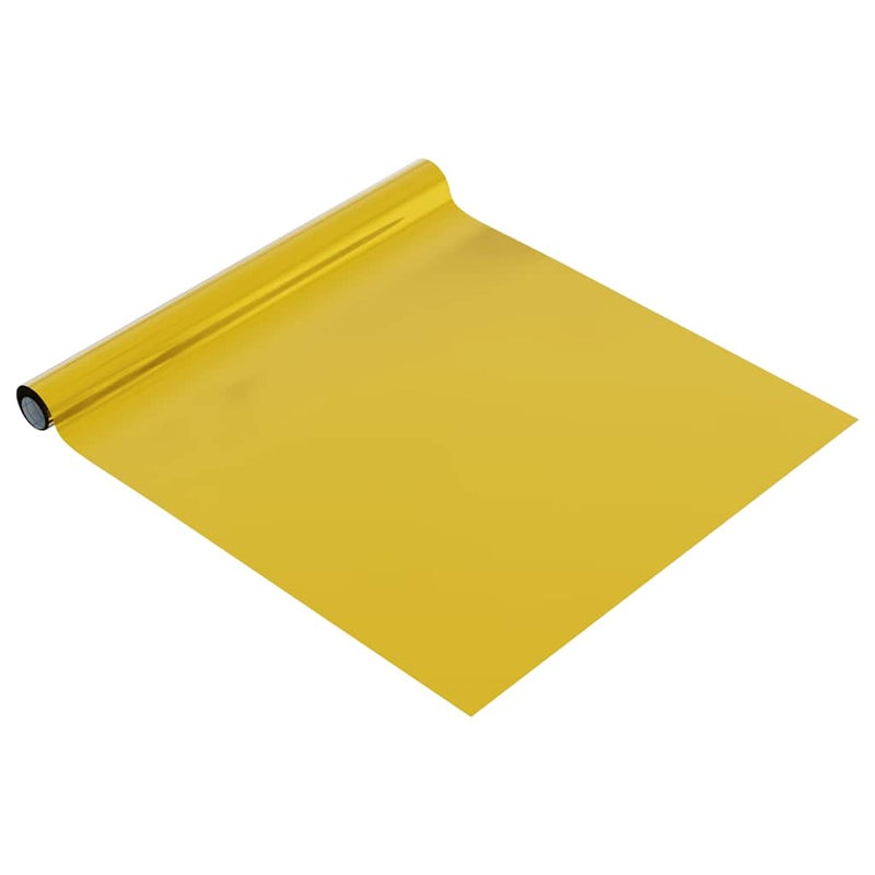 vidaXL magasfényű arany öntapadó PVC bútorfólia 500 x 90 cm