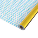 vidaXL magasfényű arany öntapadó PVC bútorfólia 500 x 90 cm