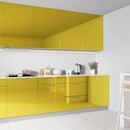 vidaXL magasfényű arany öntapadó PVC bútorfólia 500 x 90 cm