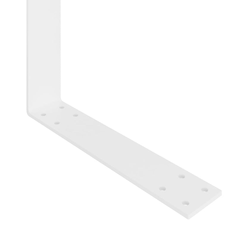 vidaXL fehér vas raklapkanapé-háttámla 110 cm