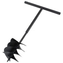 vidaXL talajfúró 250 mm-es markolattal és 8 m hosszabbítócsővel