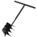 vidaXL talajfúró 250 mm-es markolattal és 12 m hosszabbítócsővel