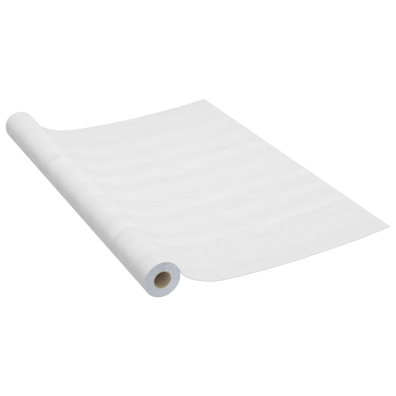 vidaXL 4 db fehér faszínű öntapadó PVC ajtófólia 210 x 90 cm