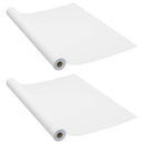 vidaXL 2 db fehér öntapadó PVC ajtófólia 500 x 90 cm